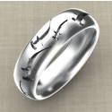 Silver Schooling Hammerhead Ring