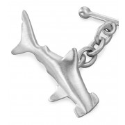 Silver Hammerhead Shark Cufflink