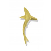 9ct Gold Blue Shark Pendant