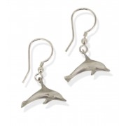 Silver Dolphin Earrings