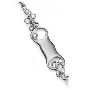 Silver Mermaids Purse Earrings