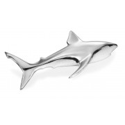 Silver Great White Shark Pendant
