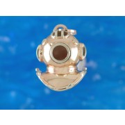 Gold Divers Helmet