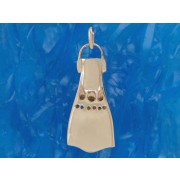 9ct Gold Divers Fin Pendant