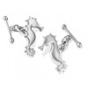 Silver Seahorse Cufflinks