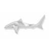 Silver 3D Blue Shark Pendant