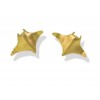 18ct Yellow Gold Manta Ray Stud Earrings