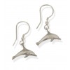 Silver Dolphin Earrings