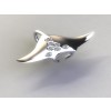 Platinum and Diamond Manta Ray Pendant
