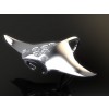 Platinum and Diamond Manta Ray Pendant