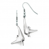 18ct Yellow Gold Batfish Earrings