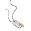 18ct Gold & Silver 3D Hammerhead shark Pendant