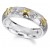 18ct Gold & Silver Diamond Duo Ring