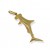 9ct Gold Hammerhead Shark Pendant