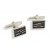 Silver Schooling Hammerhead Shark Cufflink