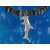 Small Silver Hammerhead Shark Pendant on Picasso Jasper Bead Necklace